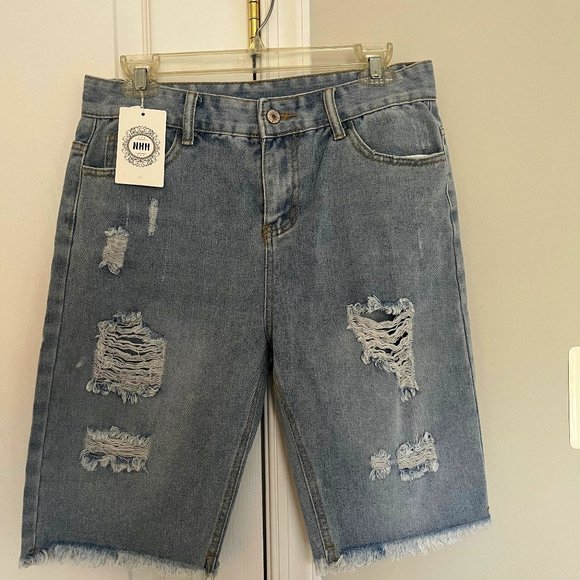 Young Adult Denim Shorts Never worn with Tags on - Picture 1 of 2